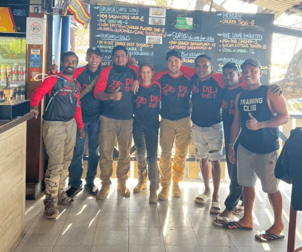 dili dirt bike group picture